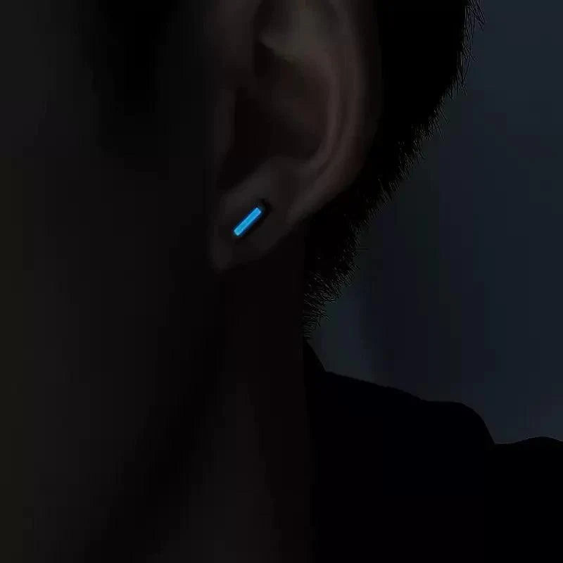 Express Your Individuality with Tritium Glow Pure Silver Earrings