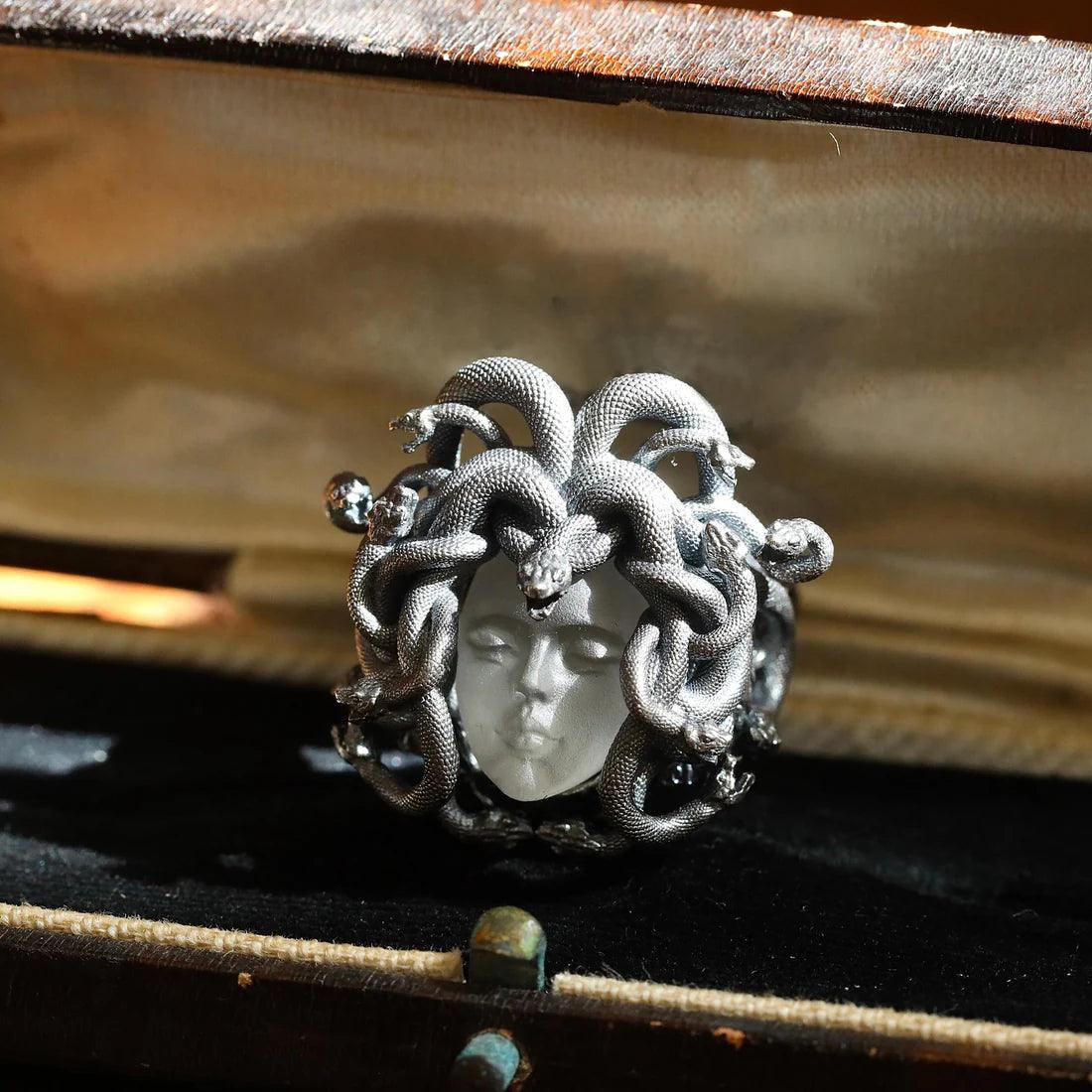 Medusa Crystal Empowerment Ring