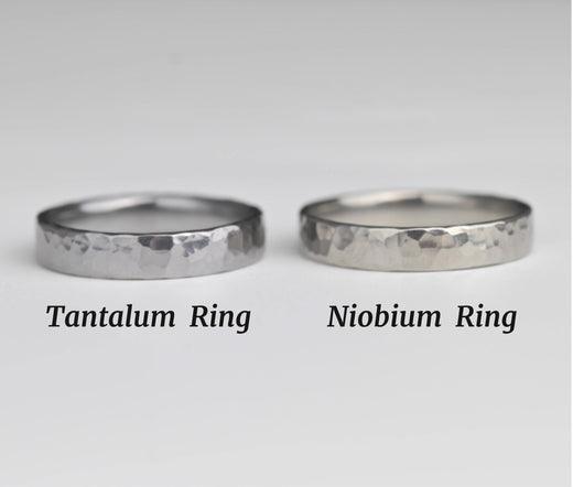 Niobium Ring and Tantalum Ring
