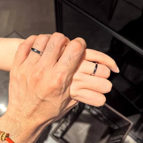 Pure Rhenium Special Custom Dense Curved Ring