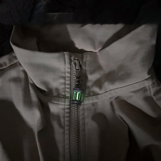Starlight Guardian Titanium Tritium Pendant – A Unique Statement of Light and Style