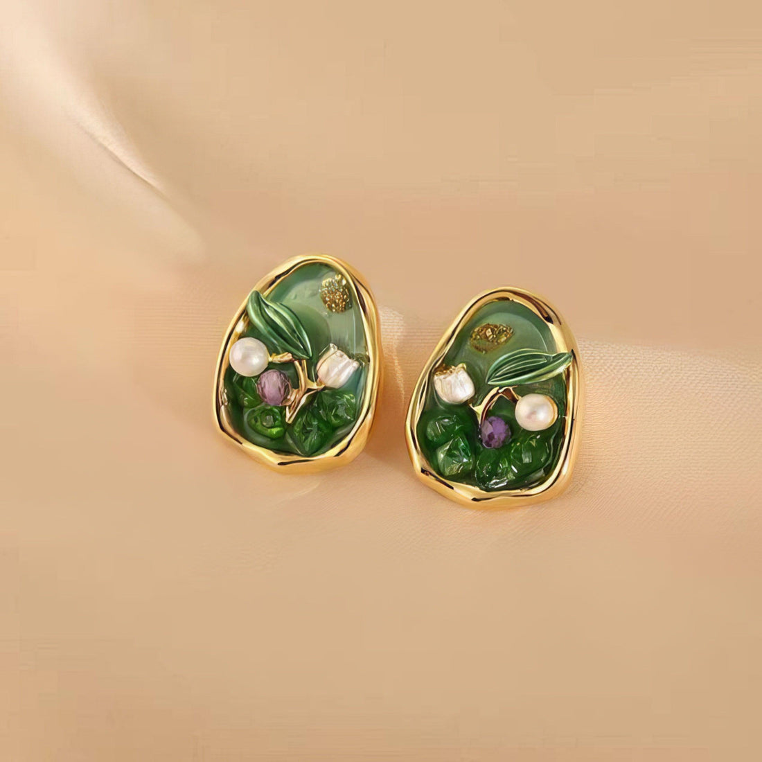 Monet's Dream Garden Earrings