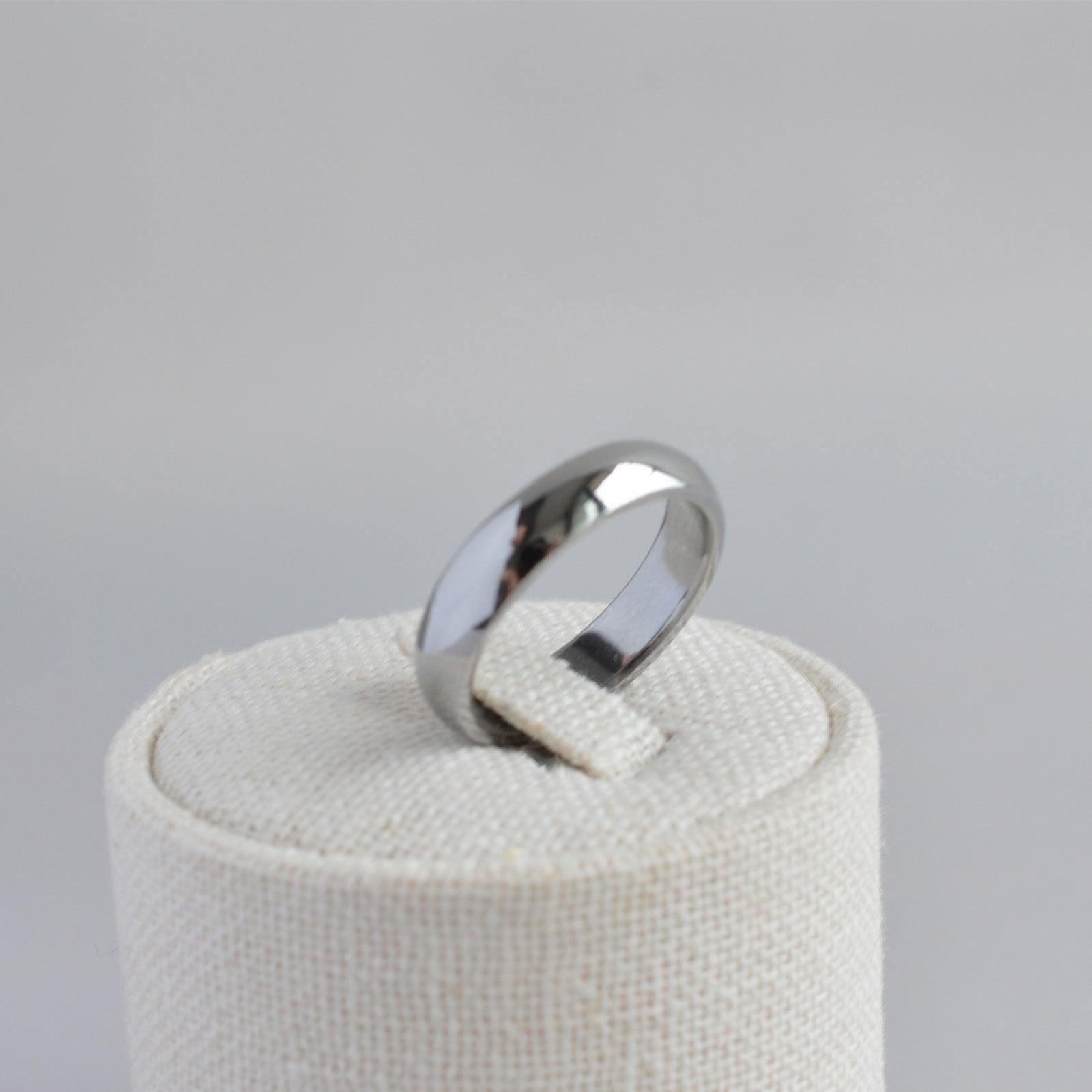 No.75 Pure Rhenium Special Custom Dense Curved Ring - LOVELY ROBIN