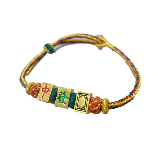 Golden Fortune Mahjong Bracelet - LOVELY ROBIN