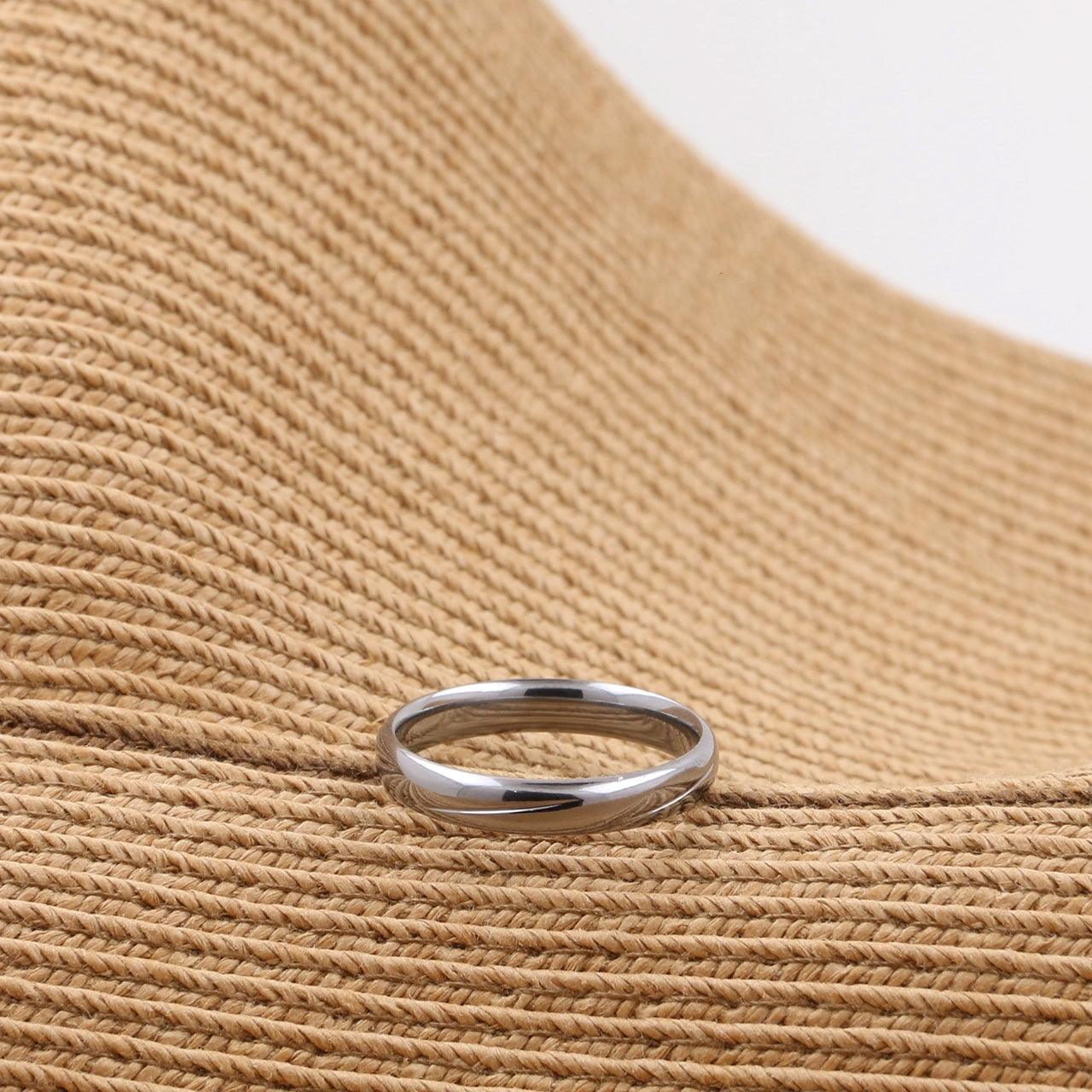 No.73 Niche Pattern Pure Tantalum Ring - LOVELY ROBIN