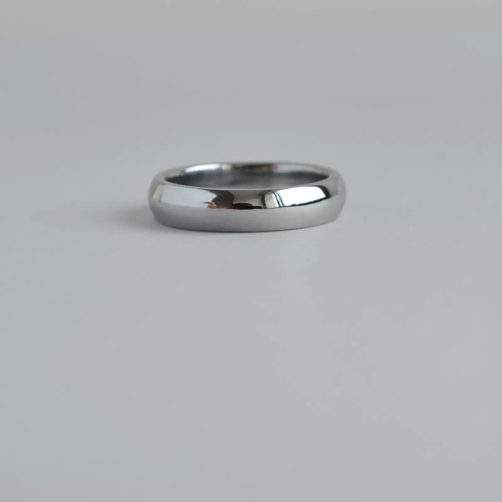 No.75 Pure Rhenium Special Custom Dense Curved Ring - LOVELY ROBIN