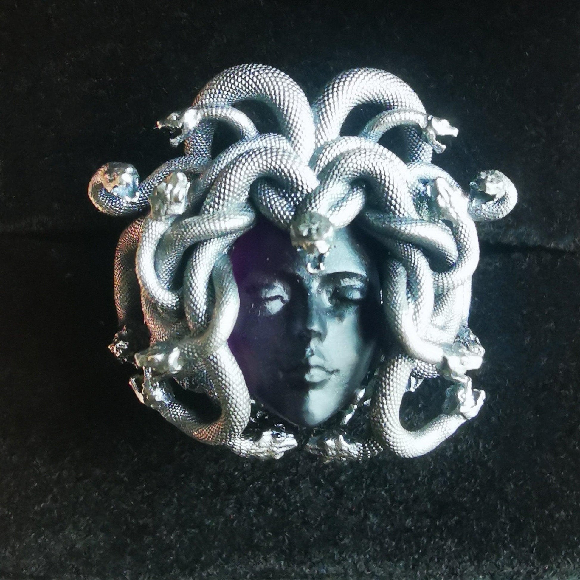 Medusa Crystal Empowerment Ring - LOVELY ROBIN