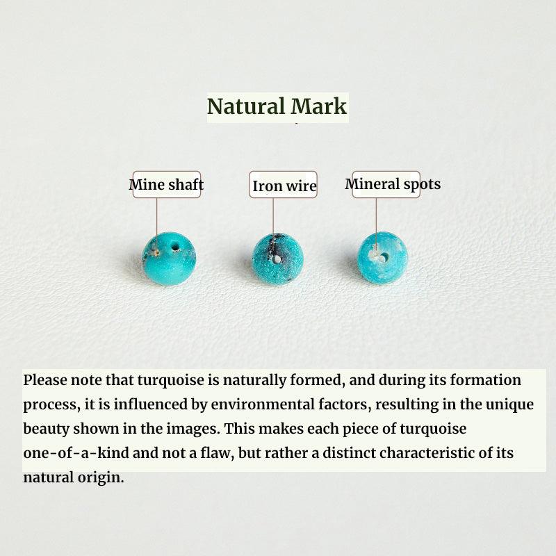 Elegant Turquoise Bracelet with Golden Accents - LOVELY ROBIN
