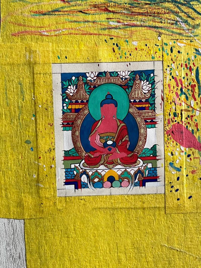 Tibetan Spirit-Thangka Guardian Necklace - LOVELY ROBIN