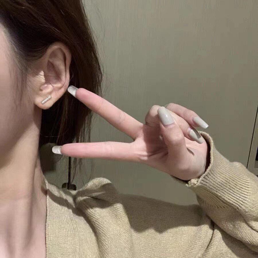 Tritium Glow Pure Silver Earrings-High-End Luminous Earrings for Trendy Men and Women - LOVELY ROBIN