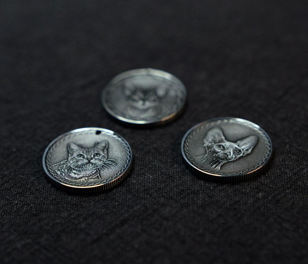 Custom Photo Commemorative Silver Coin - LOVELY ROBIN