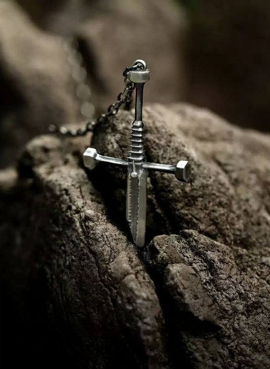 Broken-Sword-Cross-Pendant-Necklace-in-999-Silver_1