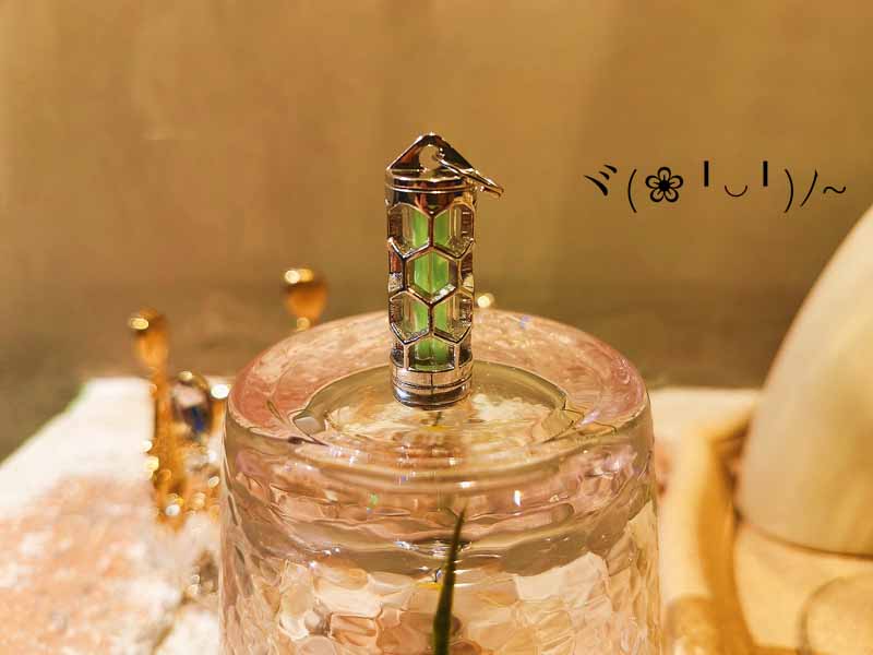 Hexcore Tritium Sterling Silver Pendant