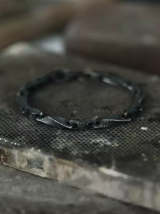 Mobius S925 Sterling Silver Handmade Bracelet