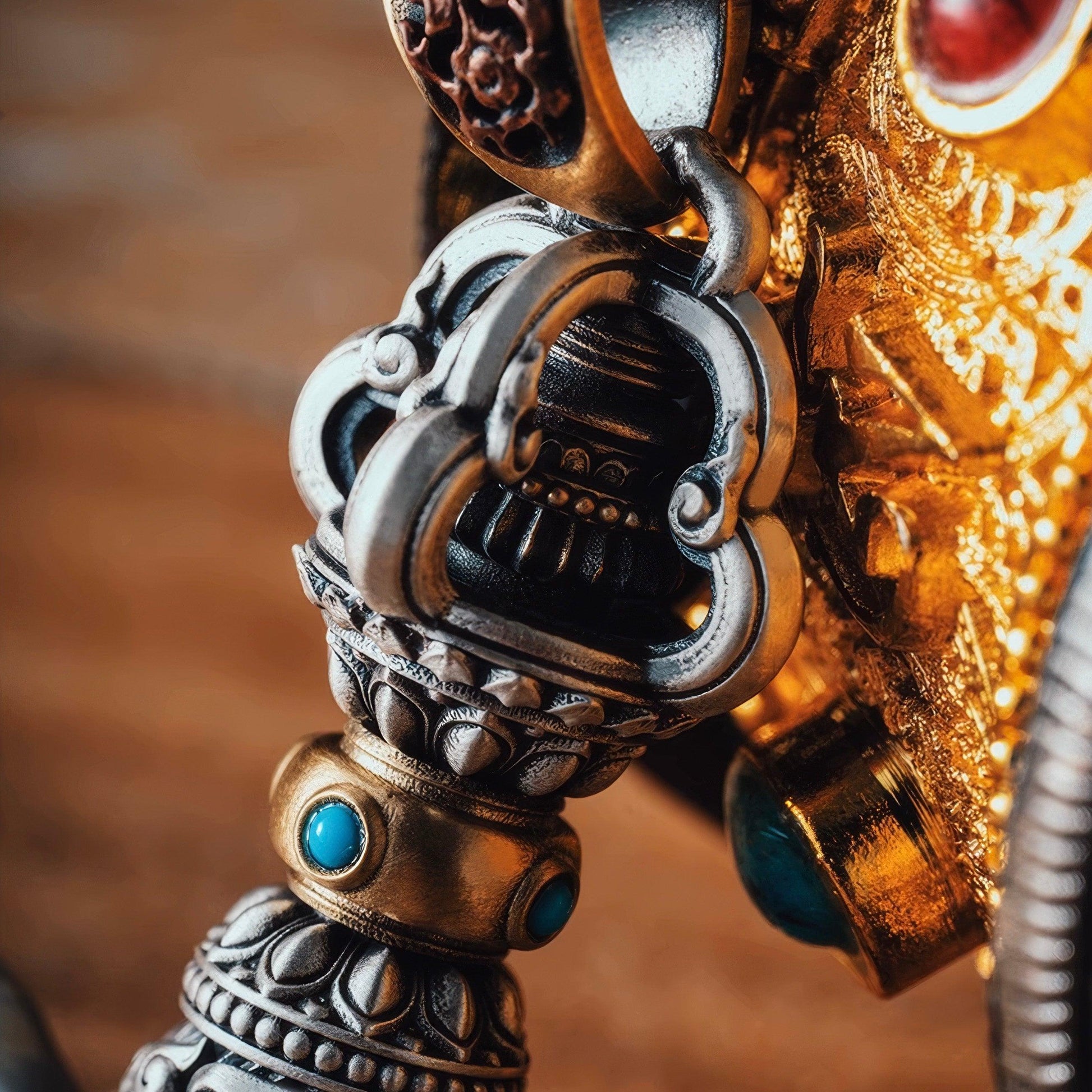 Tibetan Vajra Amulet Necklace - LOVELY ROBIN