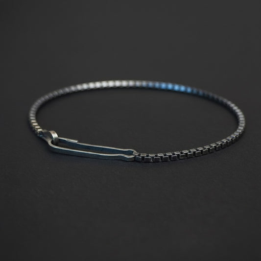 Oxidized-925-Sterling-Silver-Box-Chain-Bracelet-Necklace_3