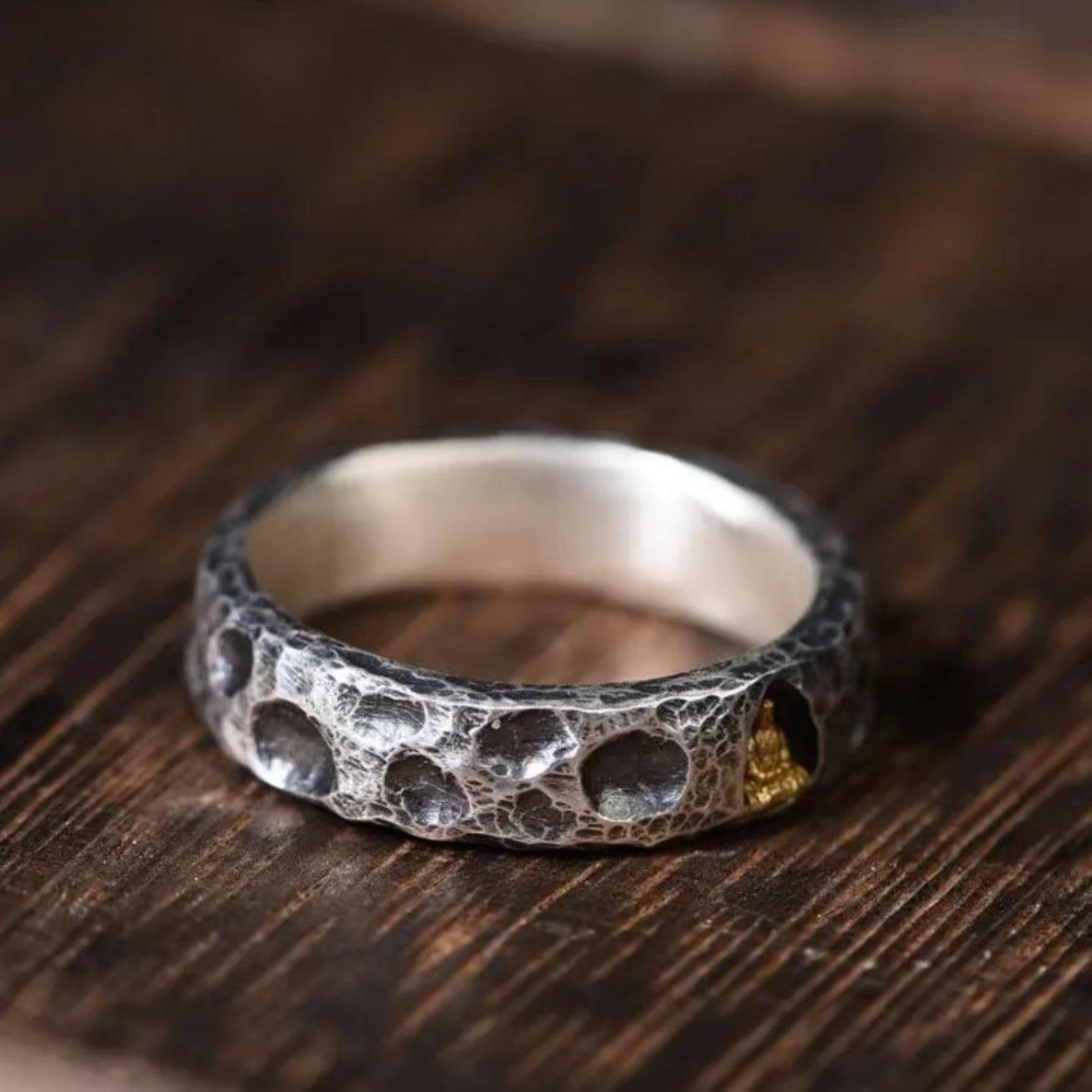 Handmade Vintage Grotto Design Ring - LOVELY ROBIN