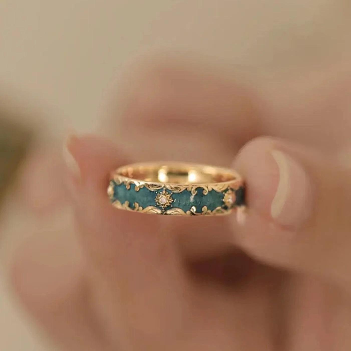 "Enchanted Bloom" Ring - LOVELY ROBIN