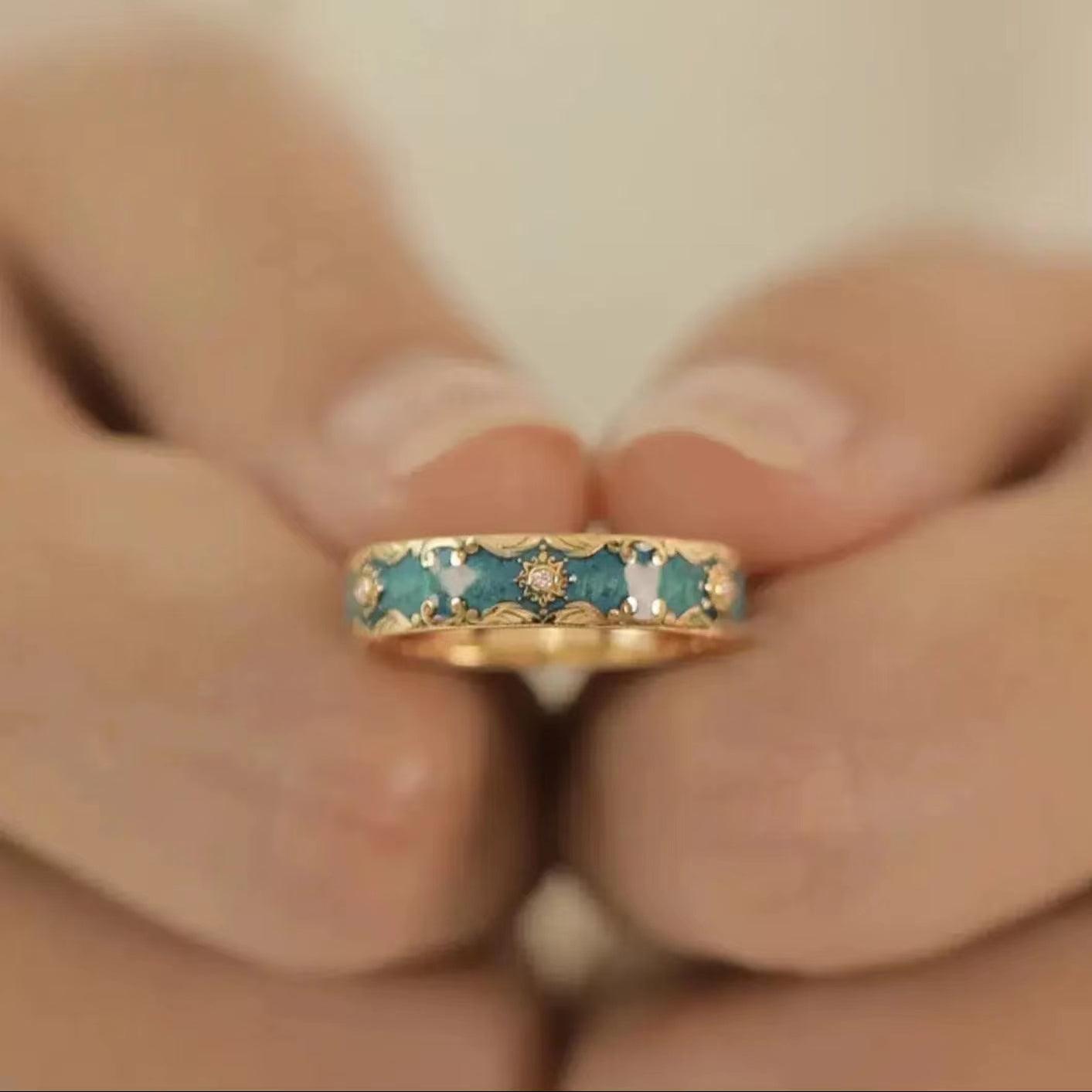 "Enchanted Bloom" Ring - LOVELY ROBIN