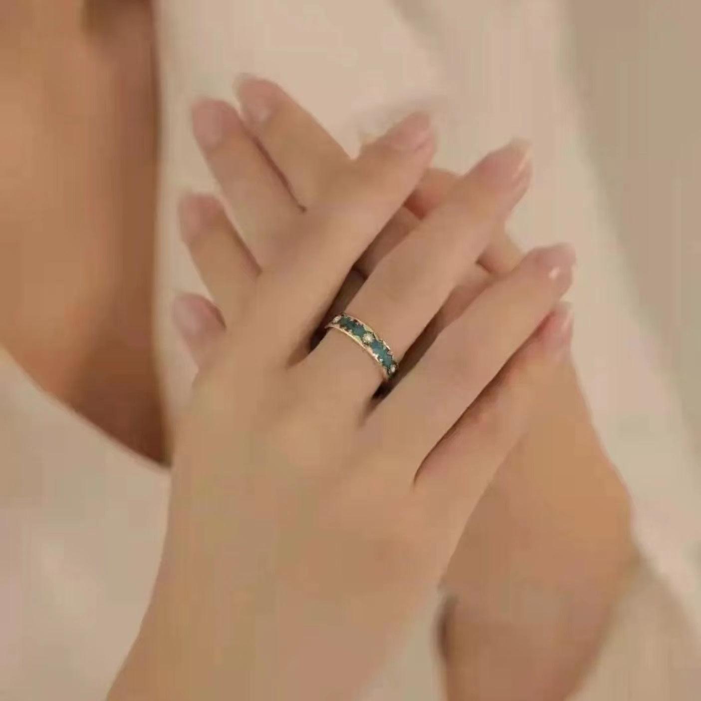 "Enchanted Bloom" Ring - LOVELY ROBIN