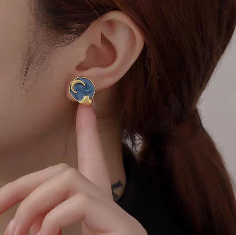 Sun & Moon Twilight Earrings - LOVELY ROBIN