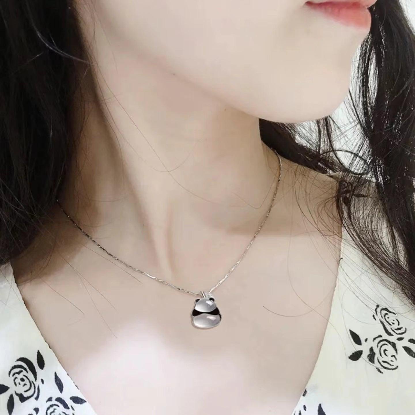 Panda Sterling Silver Necklace - LOVELY ROBIN