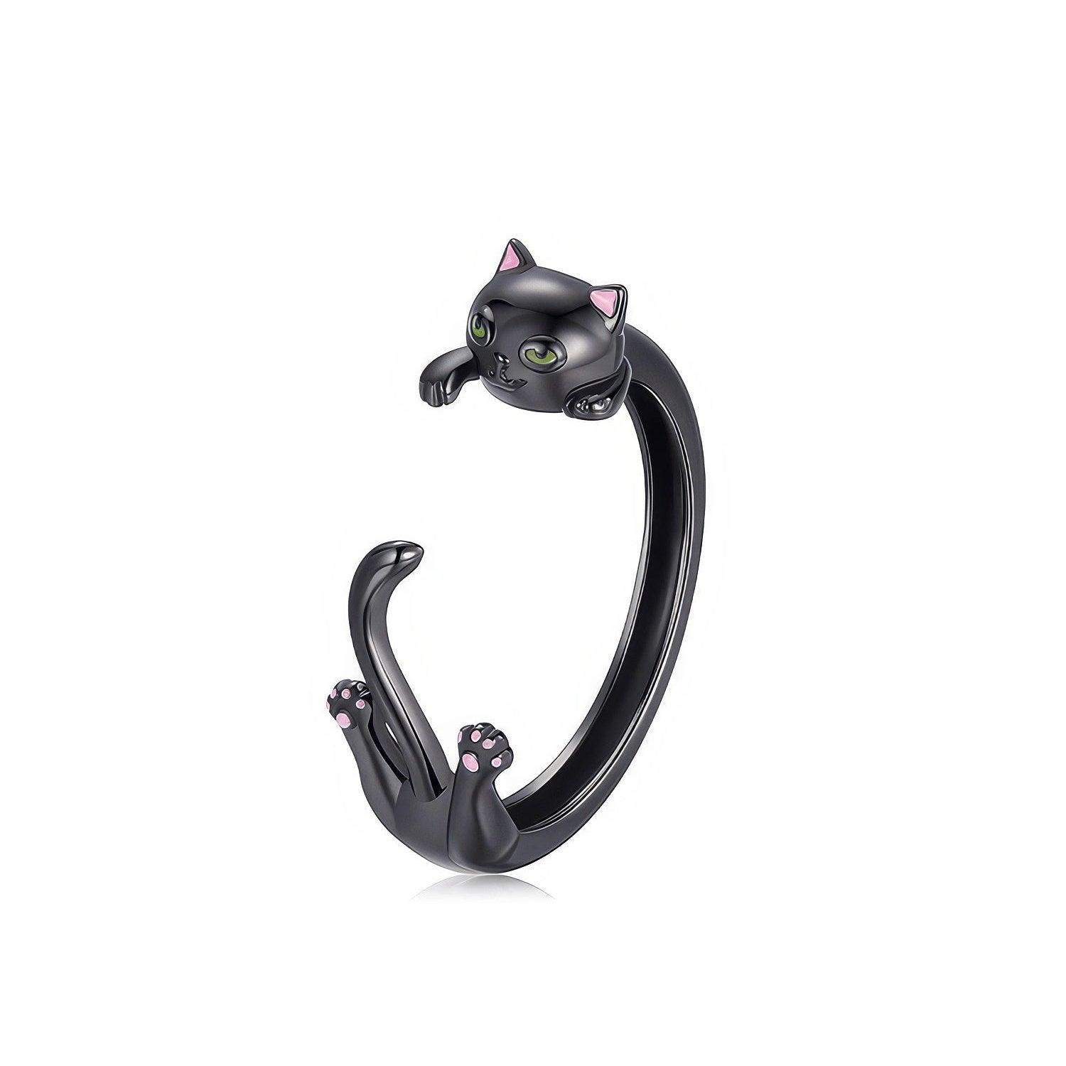 Midnight Cat Ring - LOVELY ROBIN