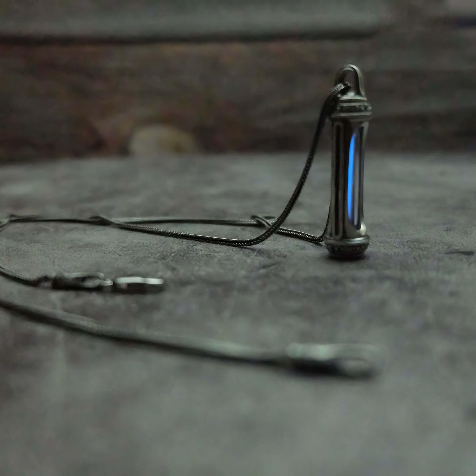 Eternal Glow Tritium Pendant Sterling Silver Necklace - LOVELY ROBIN