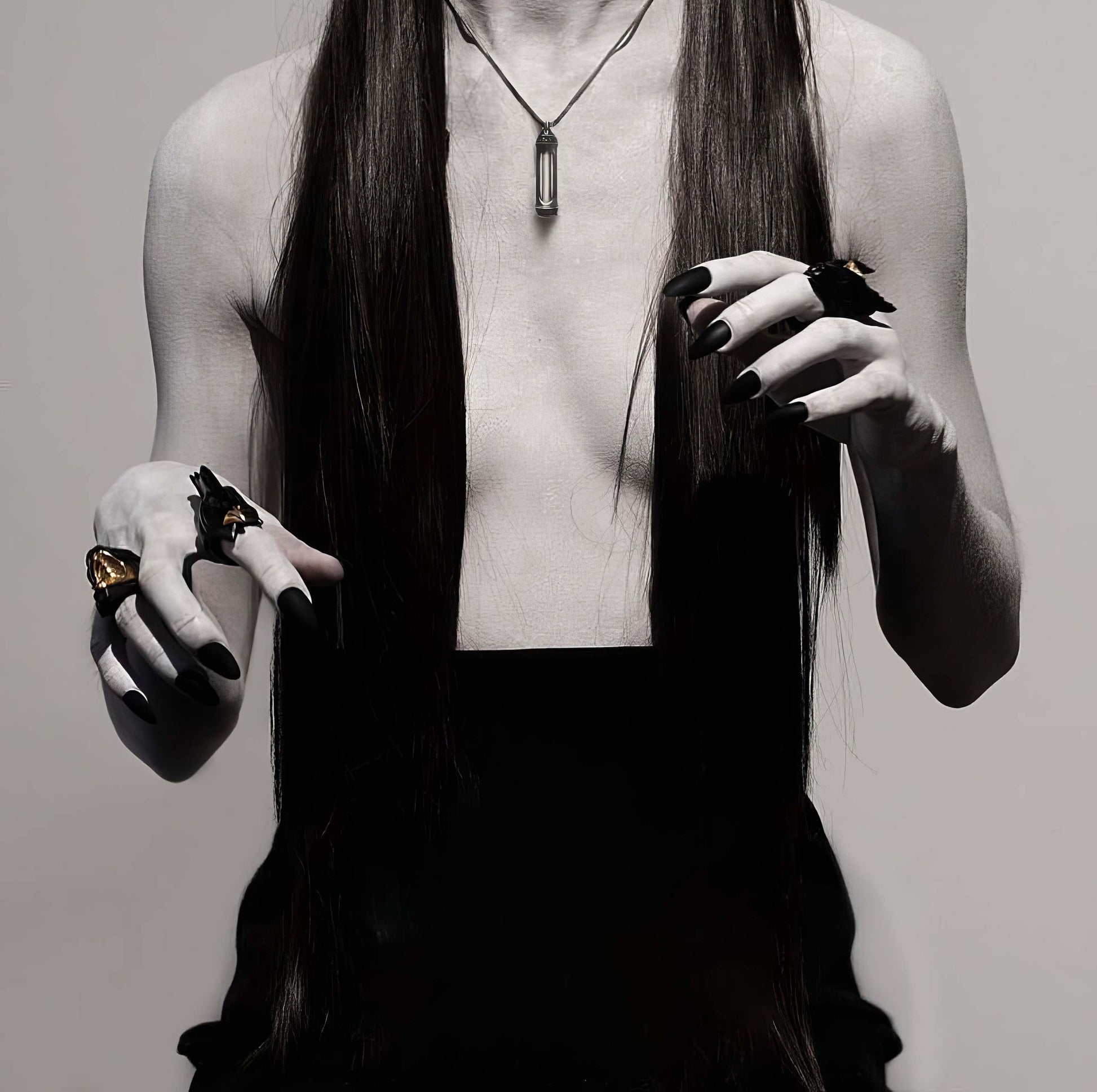 Eternal Glow Tritium Pendant Sterling Silver Necklace - LOVELY ROBIN