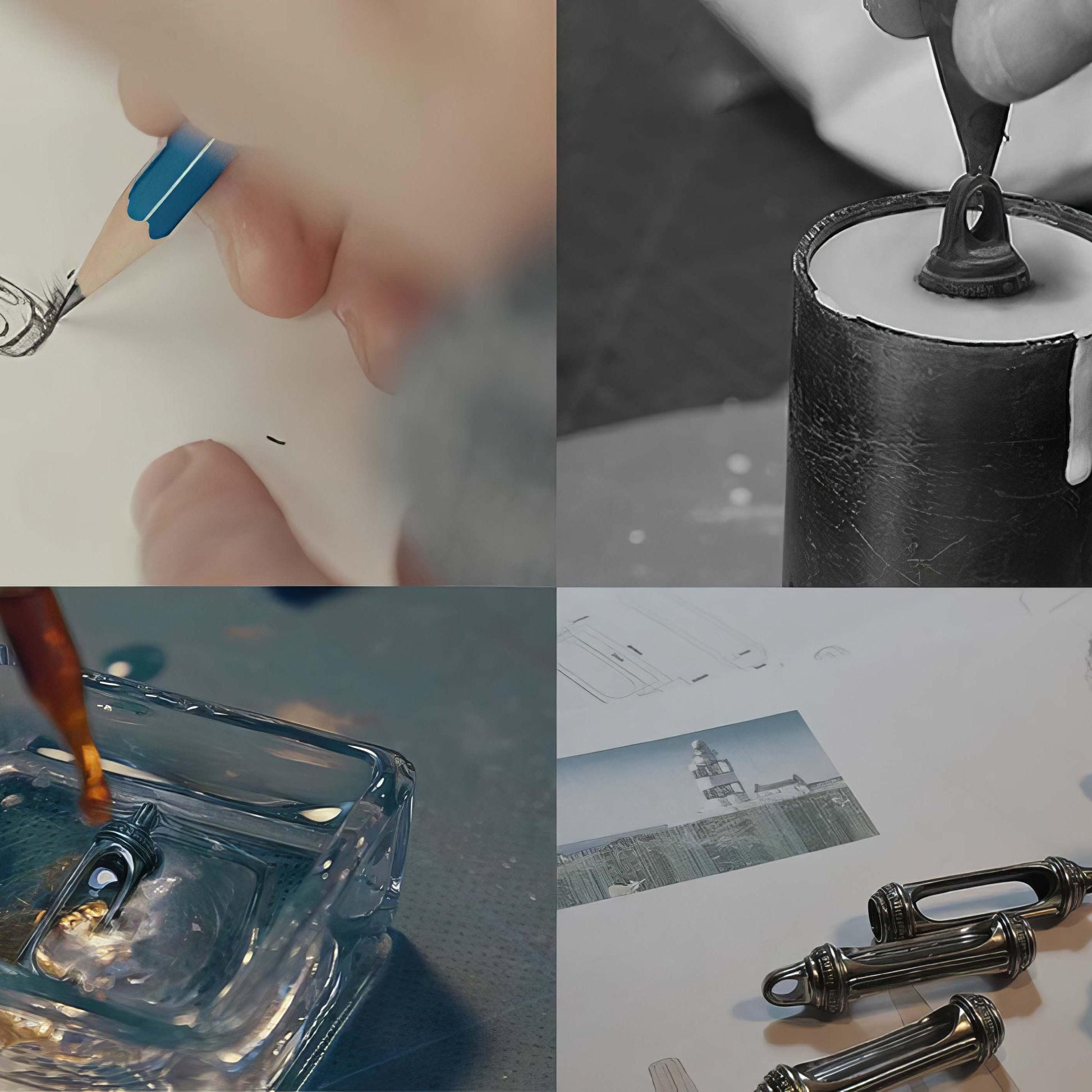 Eternal Glow Tritium Pendant Sterling Silver Necklace - LOVELY ROBIN