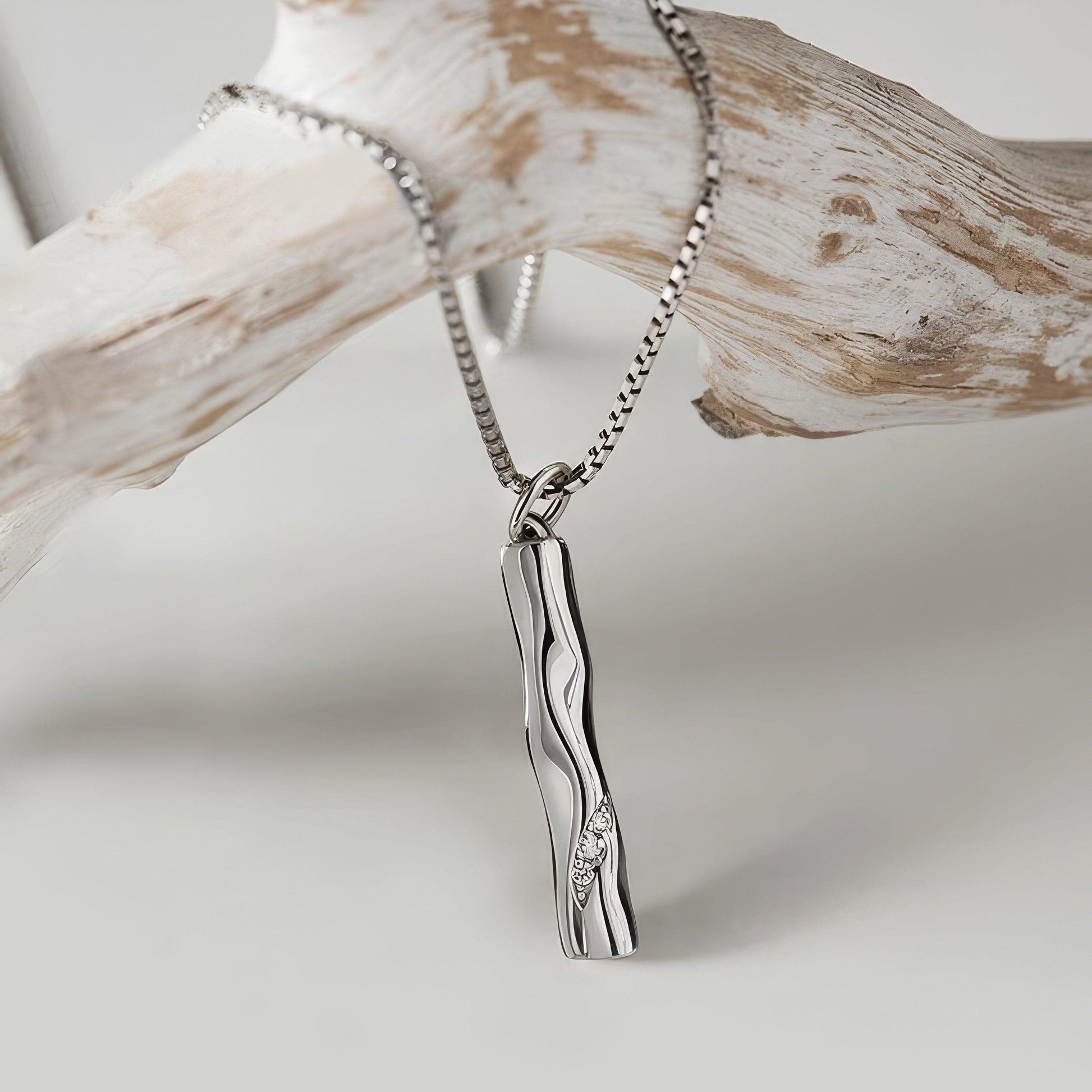 Phoenix Tree Whisper Sterling Silver Necklace - LOVELY ROBIN