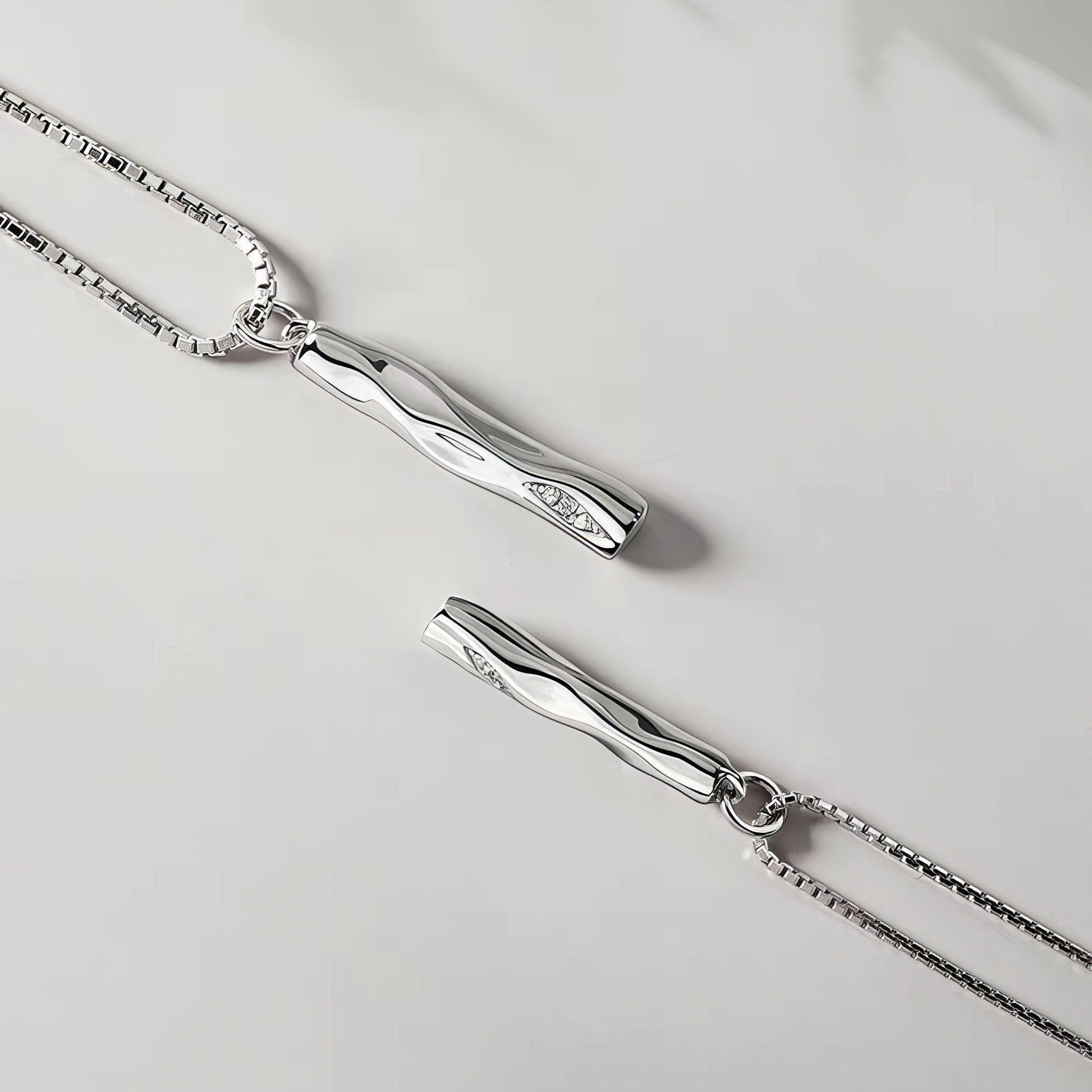 Phoenix Tree Whisper Sterling Silver Necklace - LOVELY ROBIN