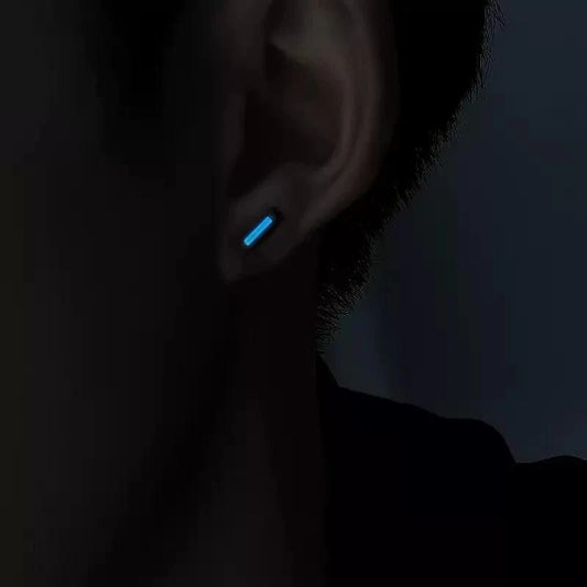 Express Your Individuality with Tritium Glow Pure Silver Earrings