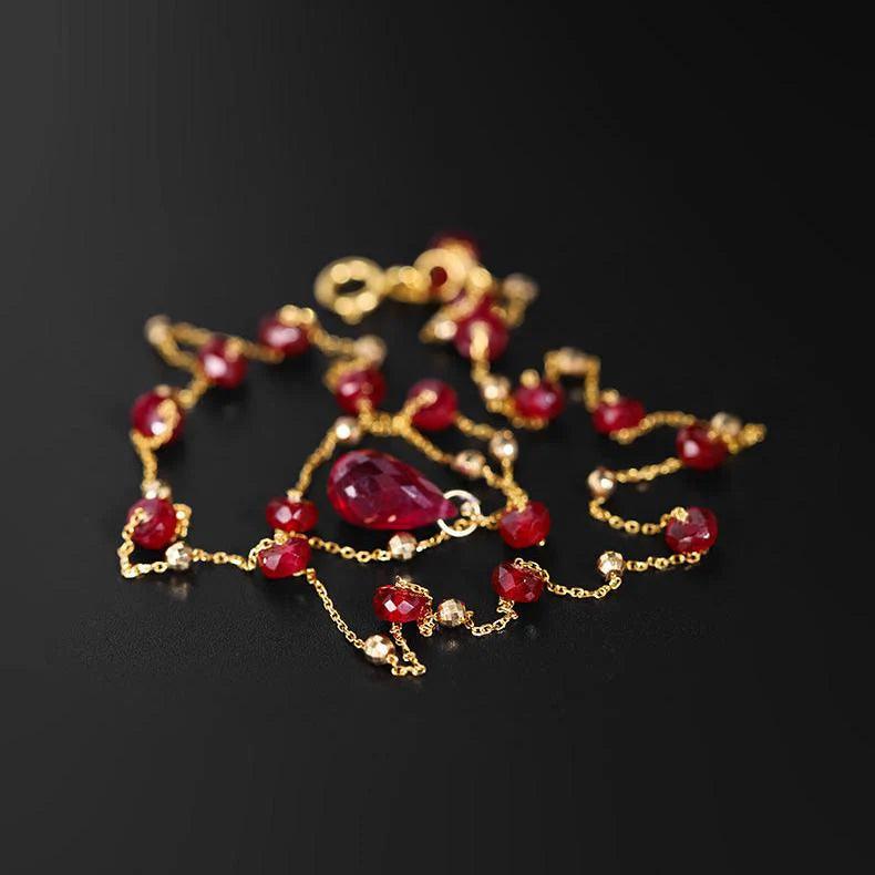 How to Choose the Perfect Ruby Necklace: A Guide to the Eternal Flame 18K Gold Ruby Necklace