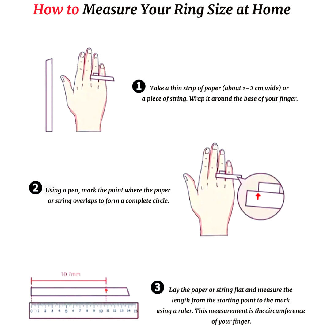 How to Measure Your Ring Size at Home
