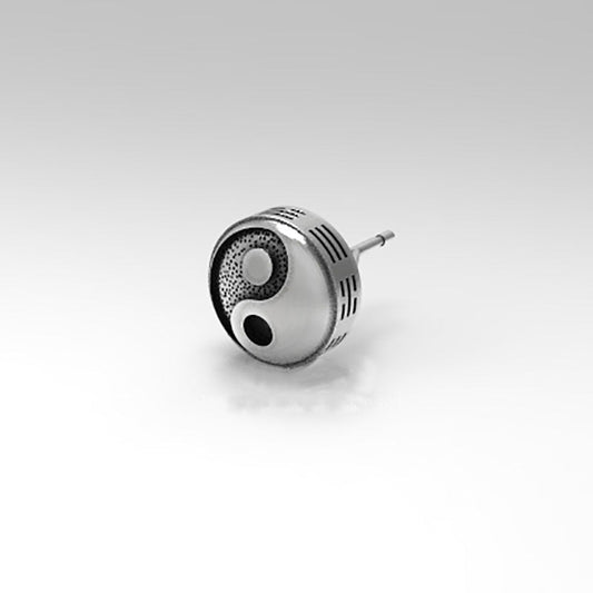 Japanese Inspired Yin Yang Earrings