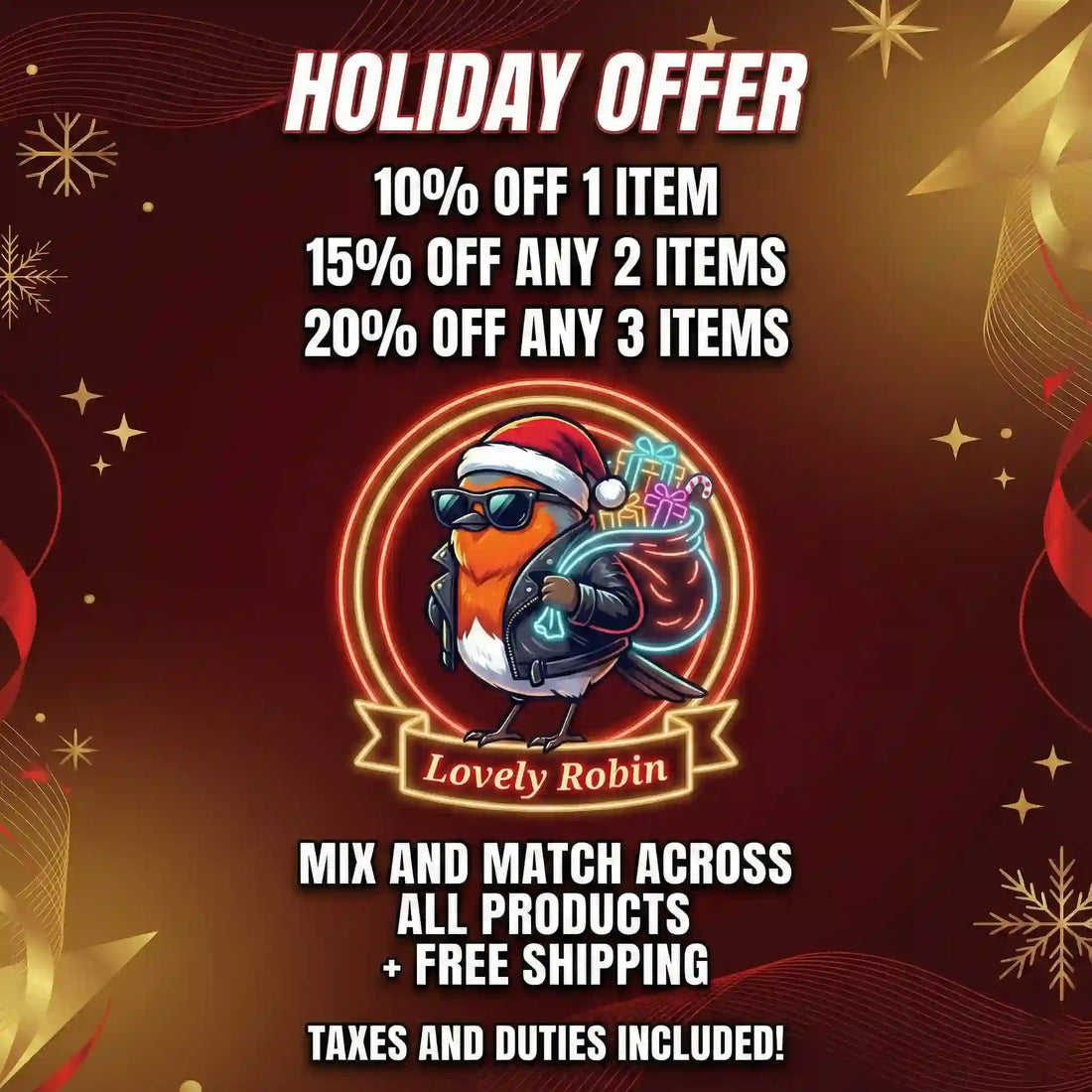December Holiday Offer: Unwrap the Savings!