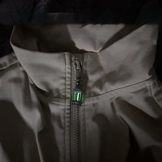 Starlight Guardian Titanium Tritium Pendant – A Unique Statement of Light and Style