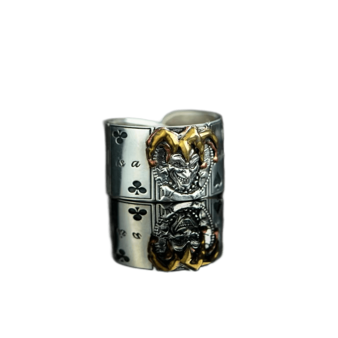 Joker Design Vintage Style Adjustable Ring - LOVELY ROBIN