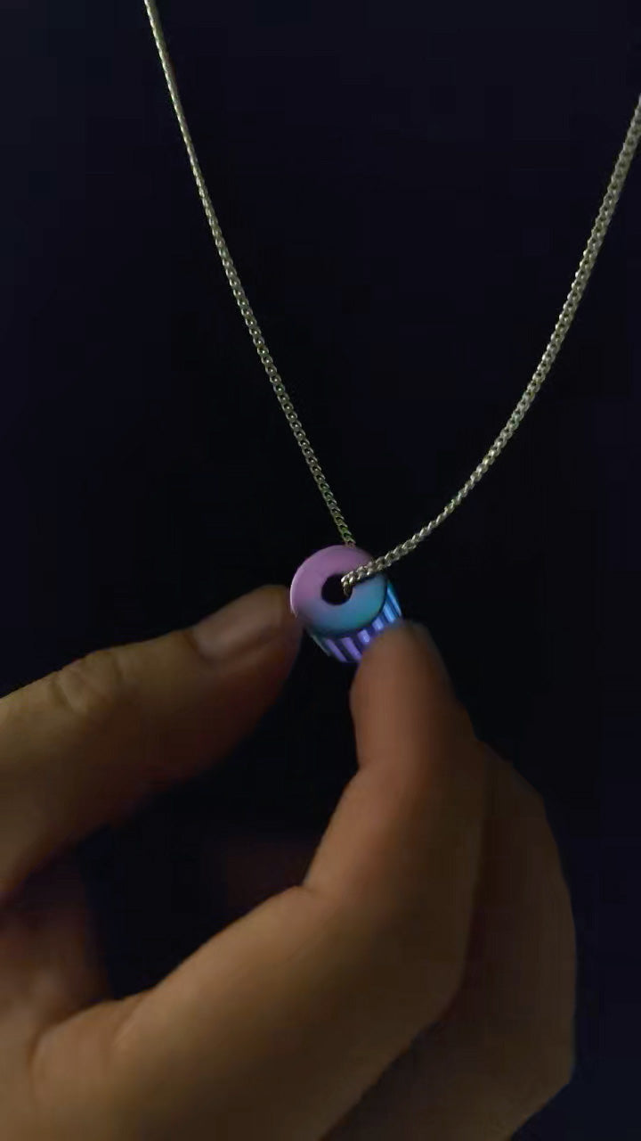 Lightkeeper XVI Handcrafted Tritium Necklace
