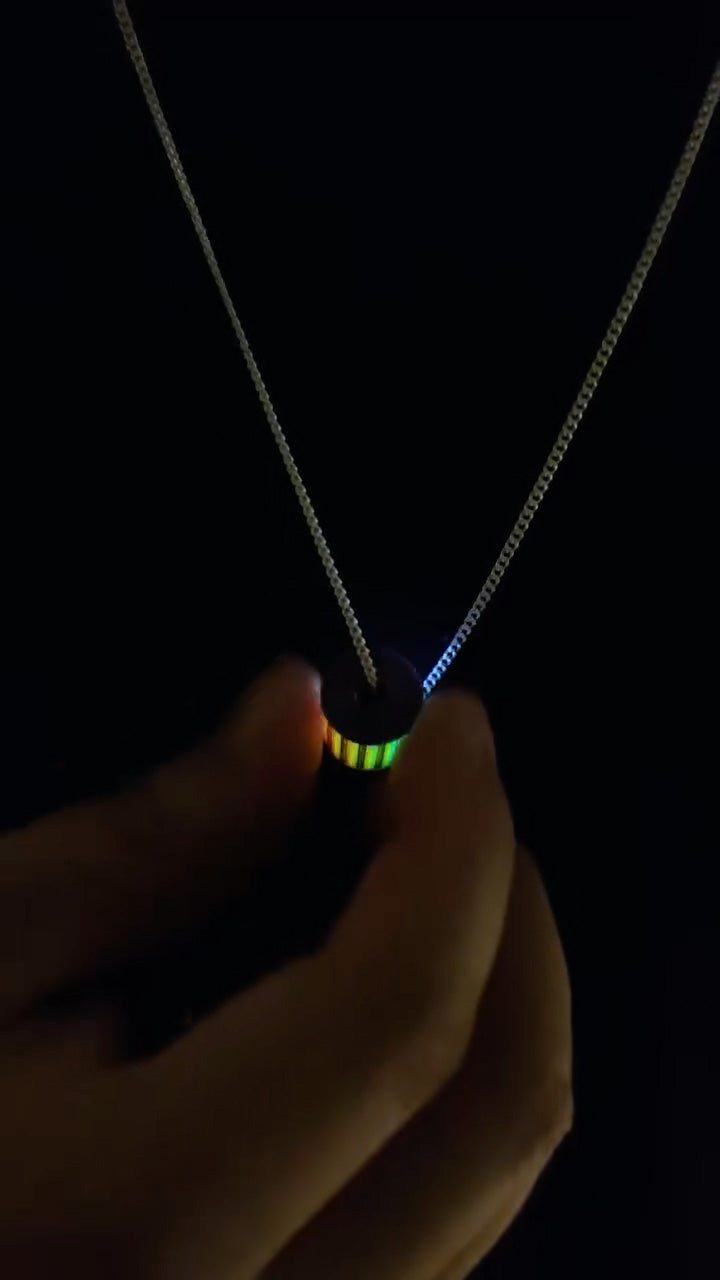 Lightkeeper XVI Handcrafted Tritium Necklace