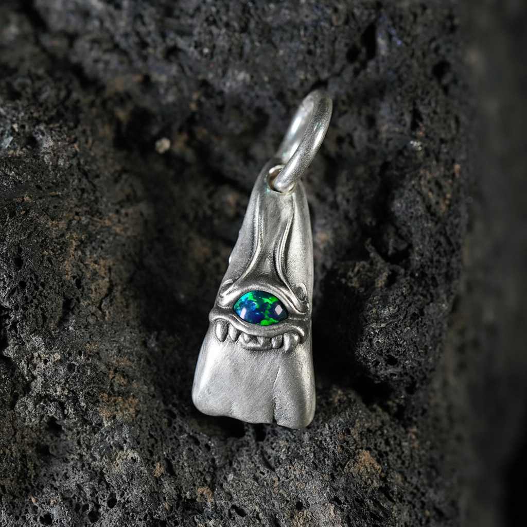Handmade Movable Tooth Character Pendant