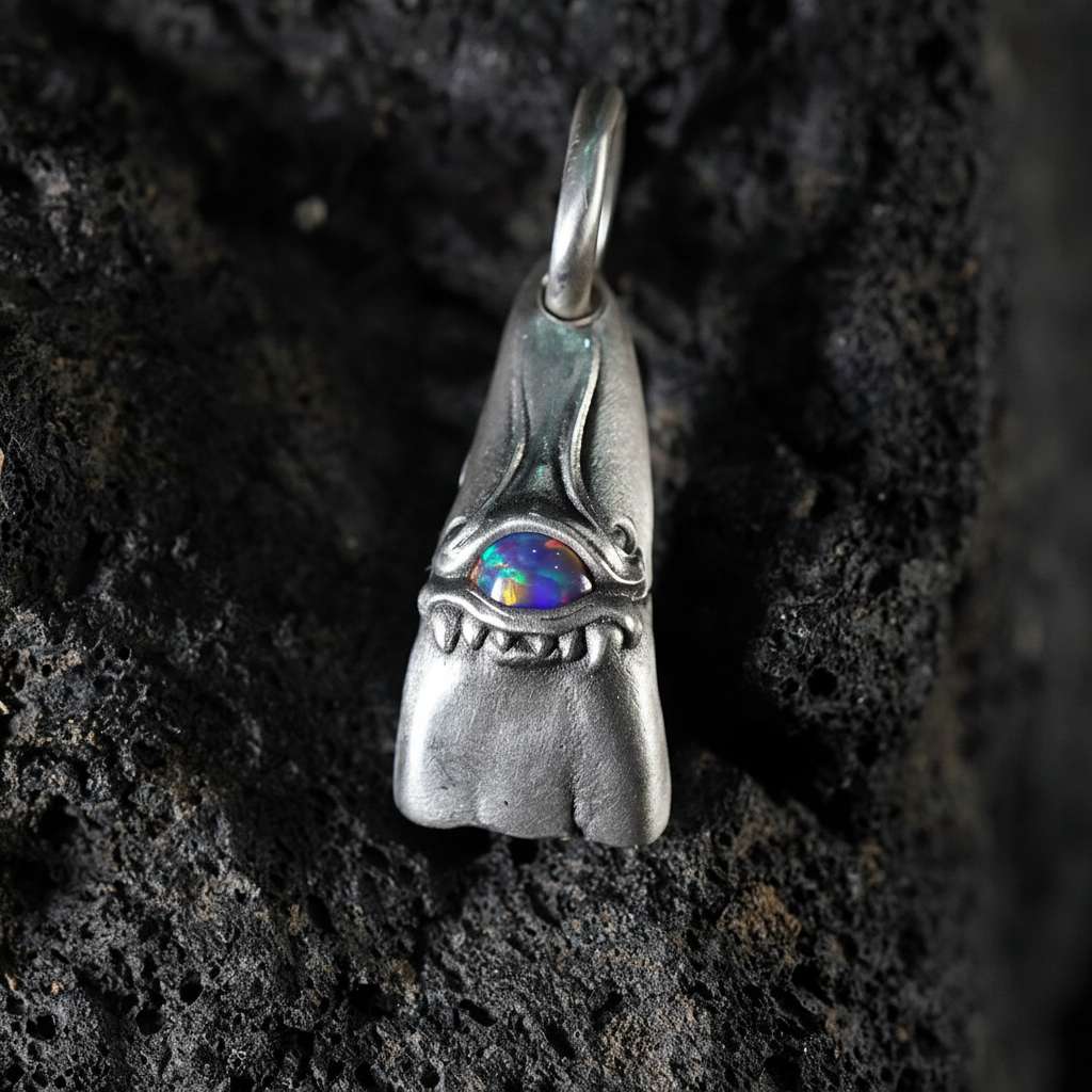 Handmade Movable Tooth Character Pendant