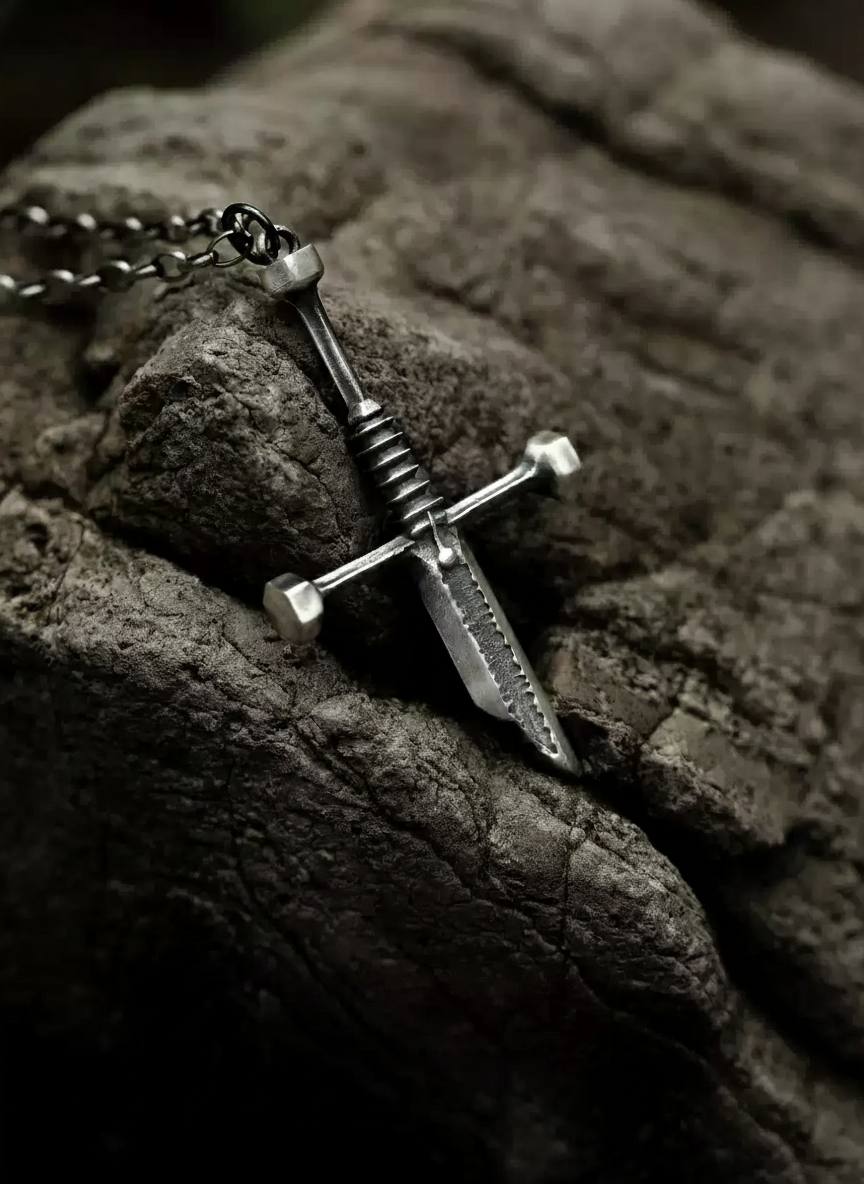 Broken-Sword-Cross-Pendant-Necklace-in-999-Silver_3