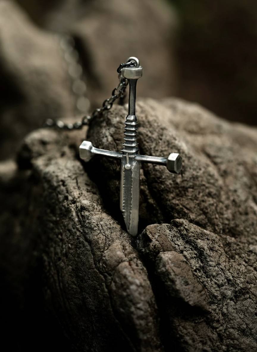 Broken-Sword-Cross-Pendant-Necklace-in-999-Silver_6