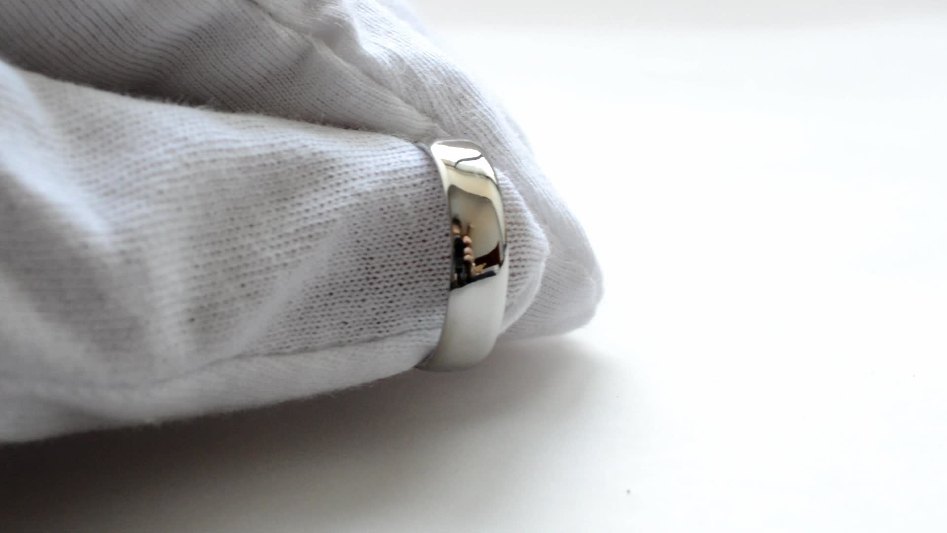 Custom Polished Iridium Ring｜A Symbol of Endurance, Commitment & Scientific Reverence - LOVELY ROBIN