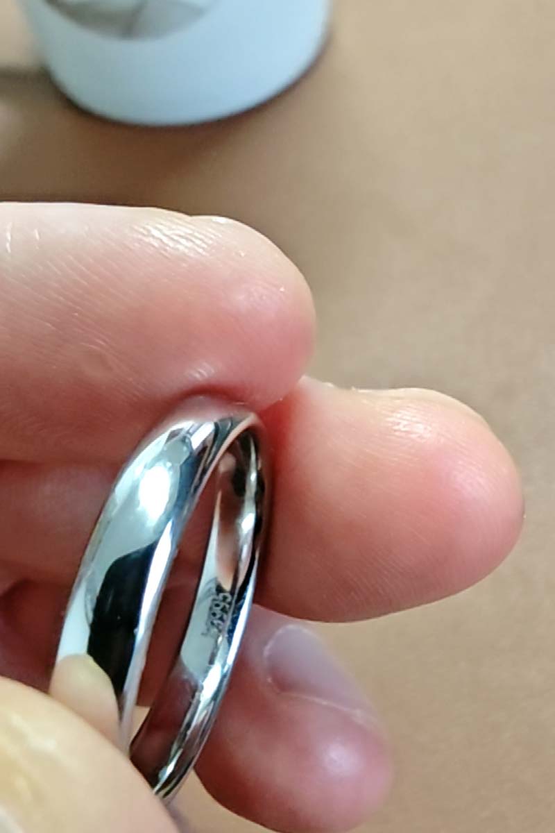 Custom Polished Iridium Ring｜A Symbol of Endurance, Commitment & Scientific Reverence - LOVELY ROBIN