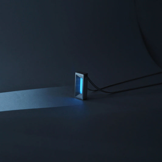 Handcrafted Energy Core Tritium Necklace