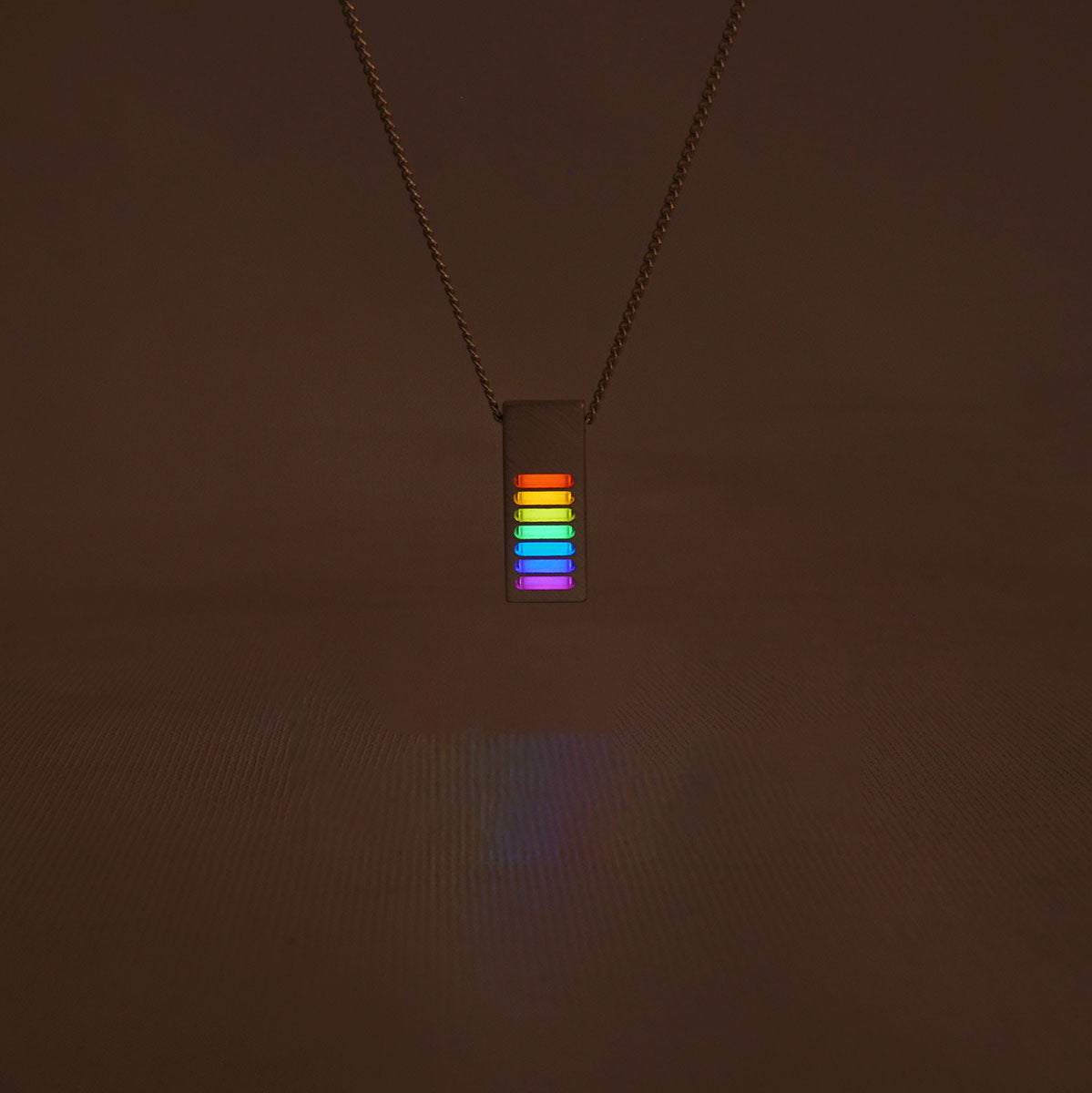 Handcrafted Energy Core Tritium Necklace