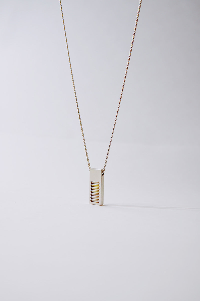 Handcrafted Energy Core Tritium Necklace